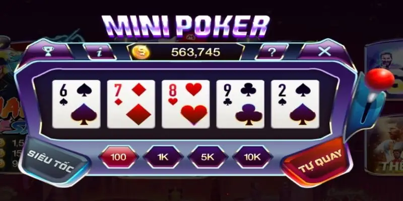 Bí quyết chinh phục Mini poker 789Bet cho anh em cược thủ