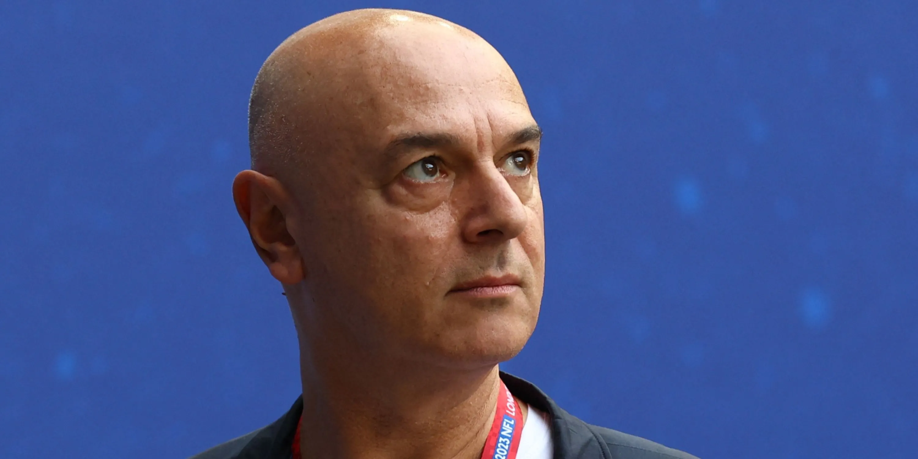 Chủ tịch Tottenham Daniel Levy tại một trận đấu Ngoại hạng Anh