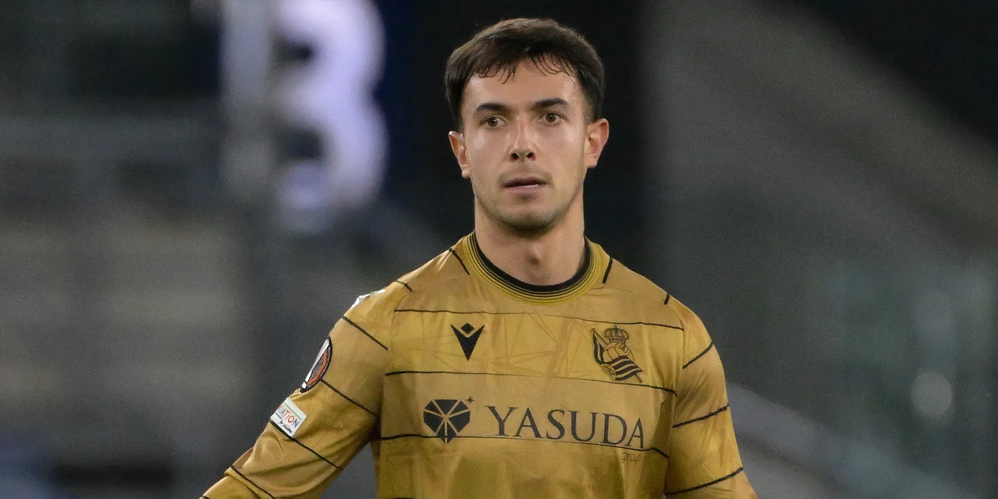 Martin Zubimendi trong màu áo Real Sociedad, mục tiêu chuyển nhượng của Arsenal