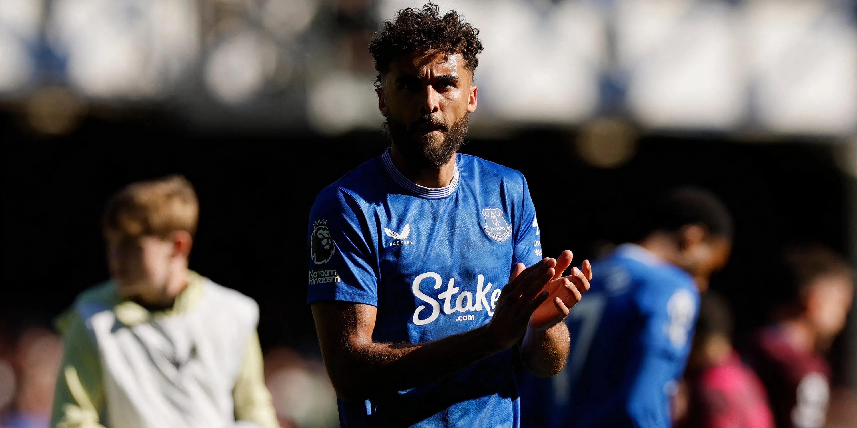 Tiền đạo Dominic Calvert-Lewin của Everton trong một trận đấu