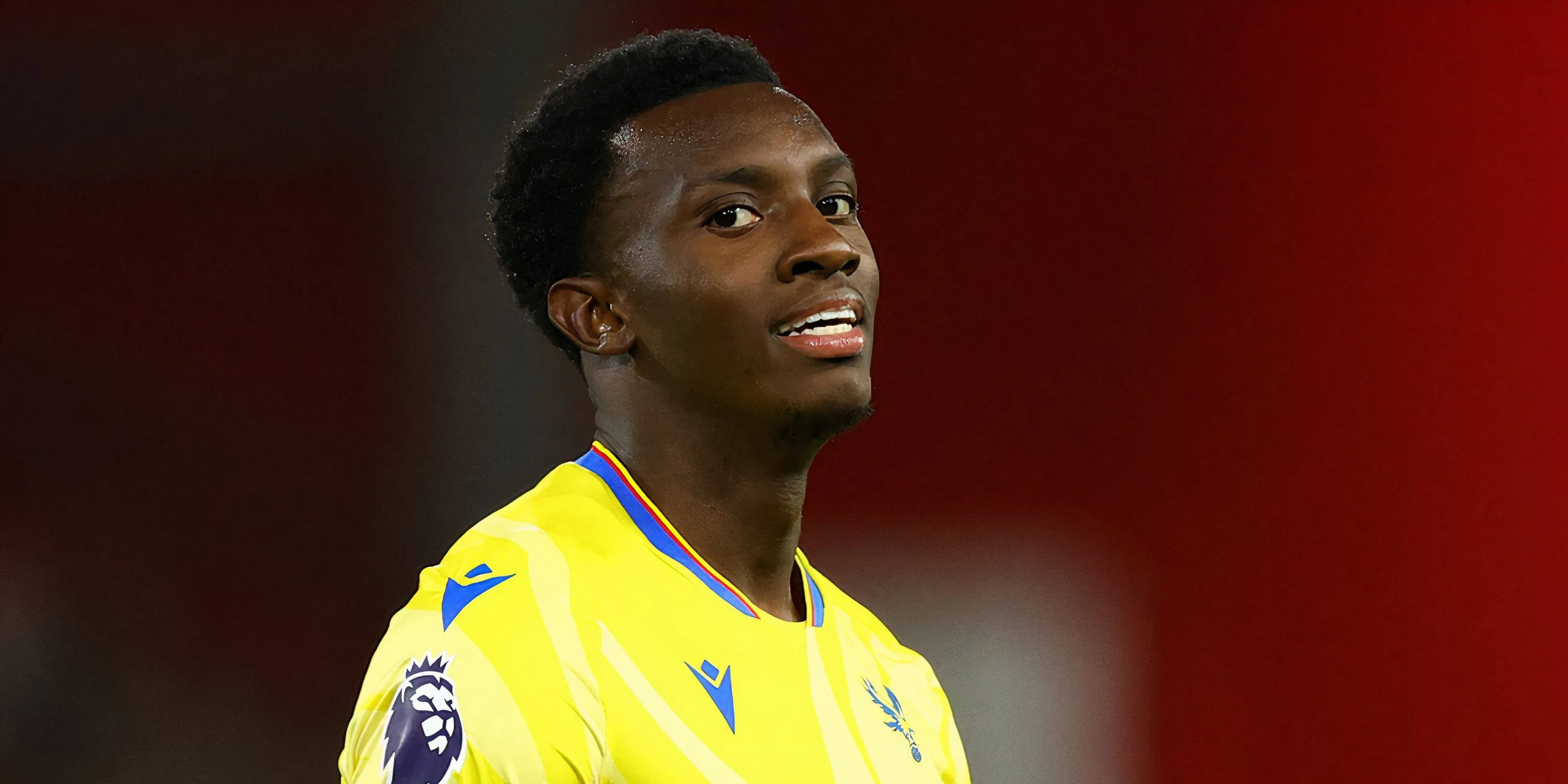 Tiền đạo Eddie Nketiah trong màu áo Crystal Palace