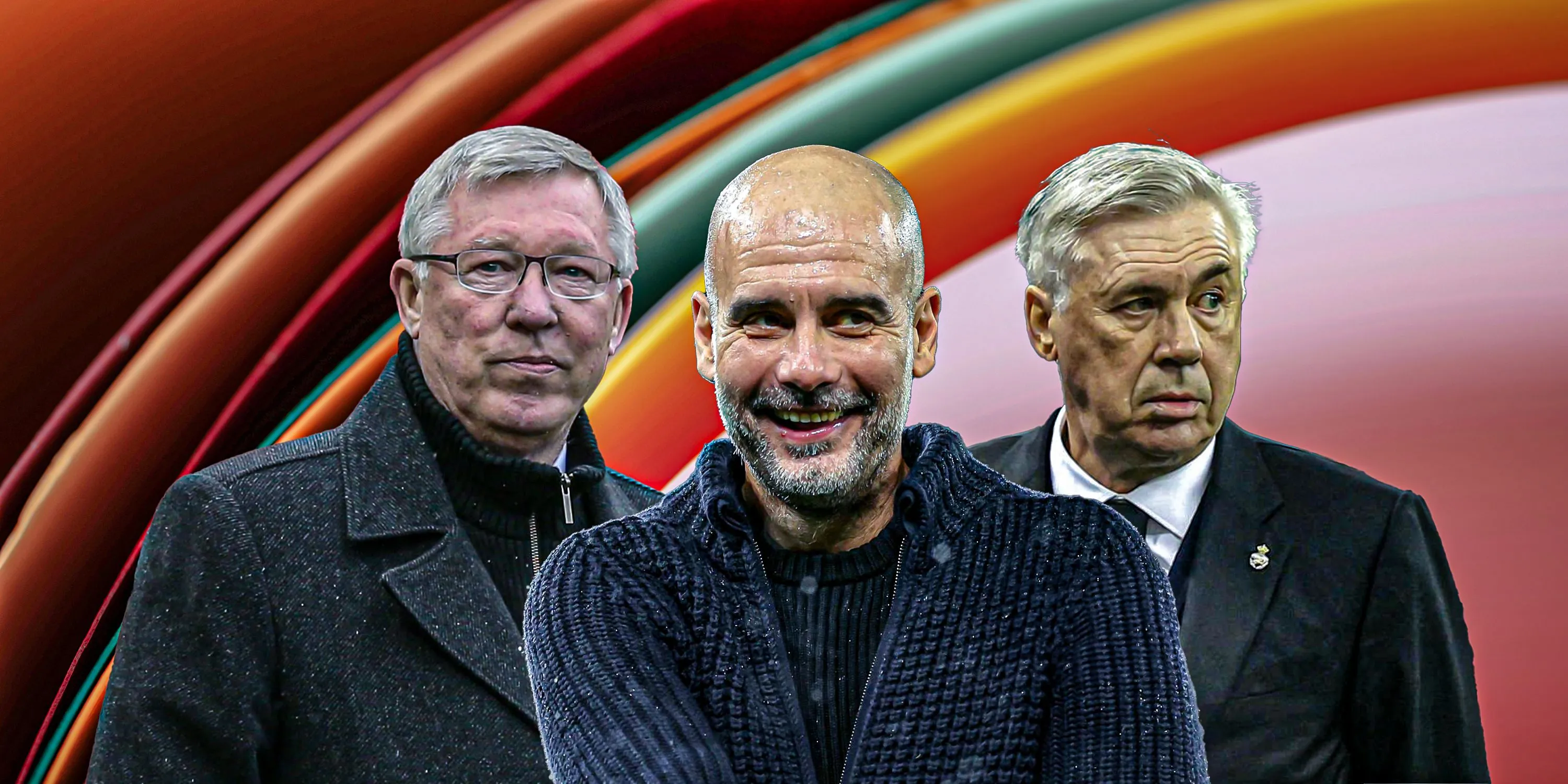 Bảng xếp hạng các huấn luyện viên bóng đá vĩ đại nhất lịch sử có Sir Alex Ferguson và Pep Guardiola