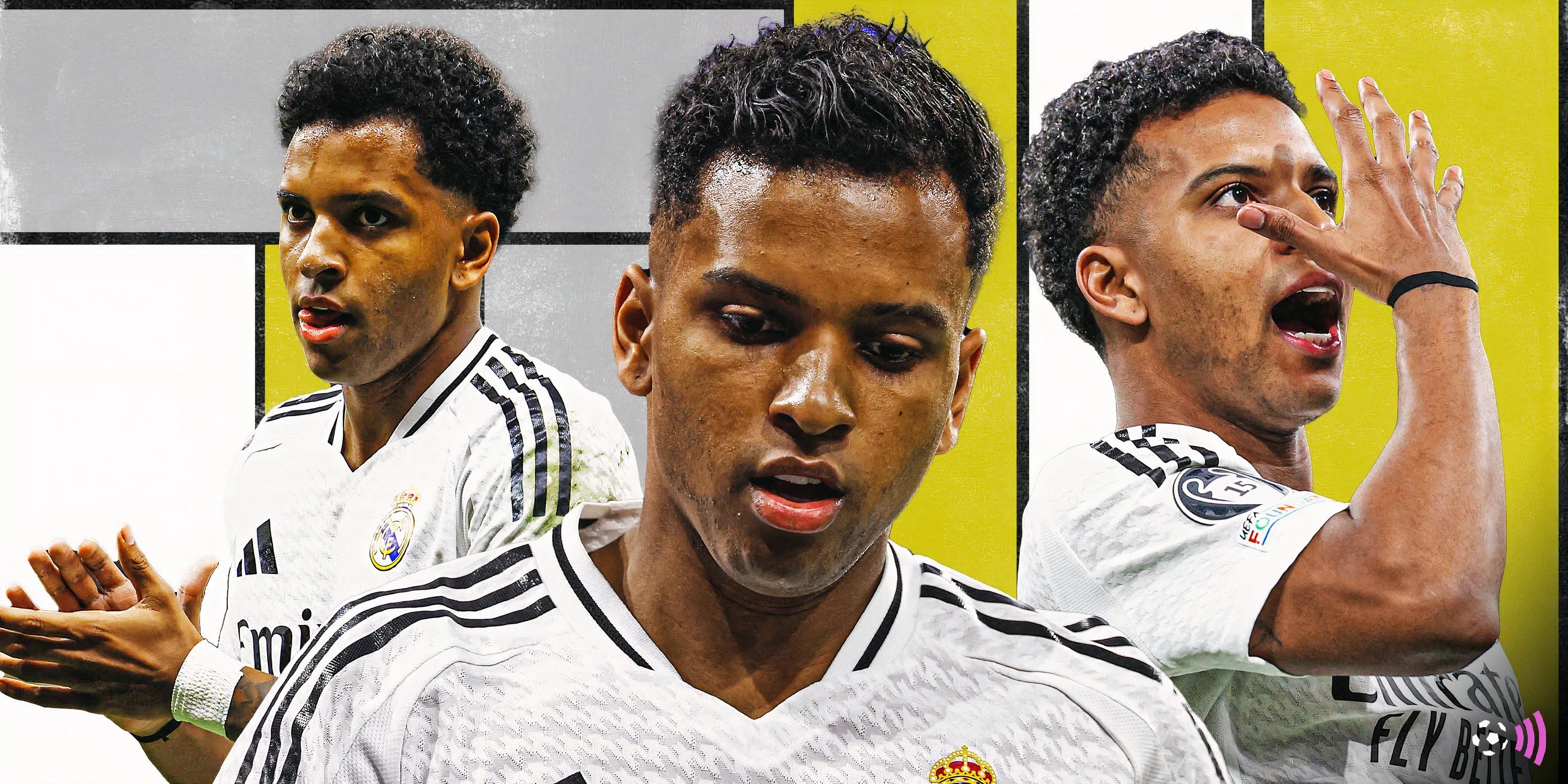 Cầu thủ chạy cánh Rodrygo của Real Madrid