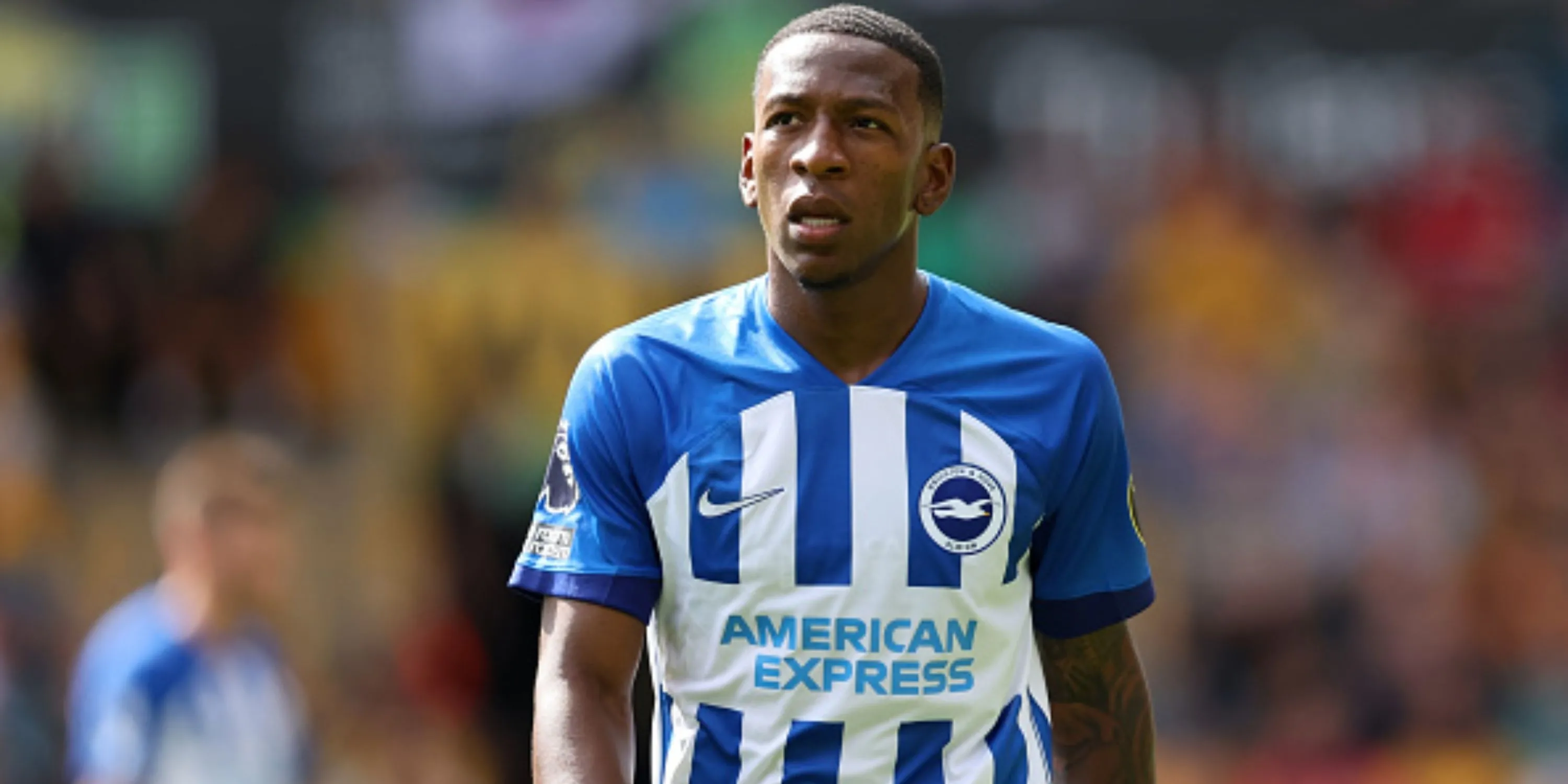 Hậu vệ Pervis Estupinan, mục tiêu chuyển nhượng tiềm năng của Manchester United từ Brighton.