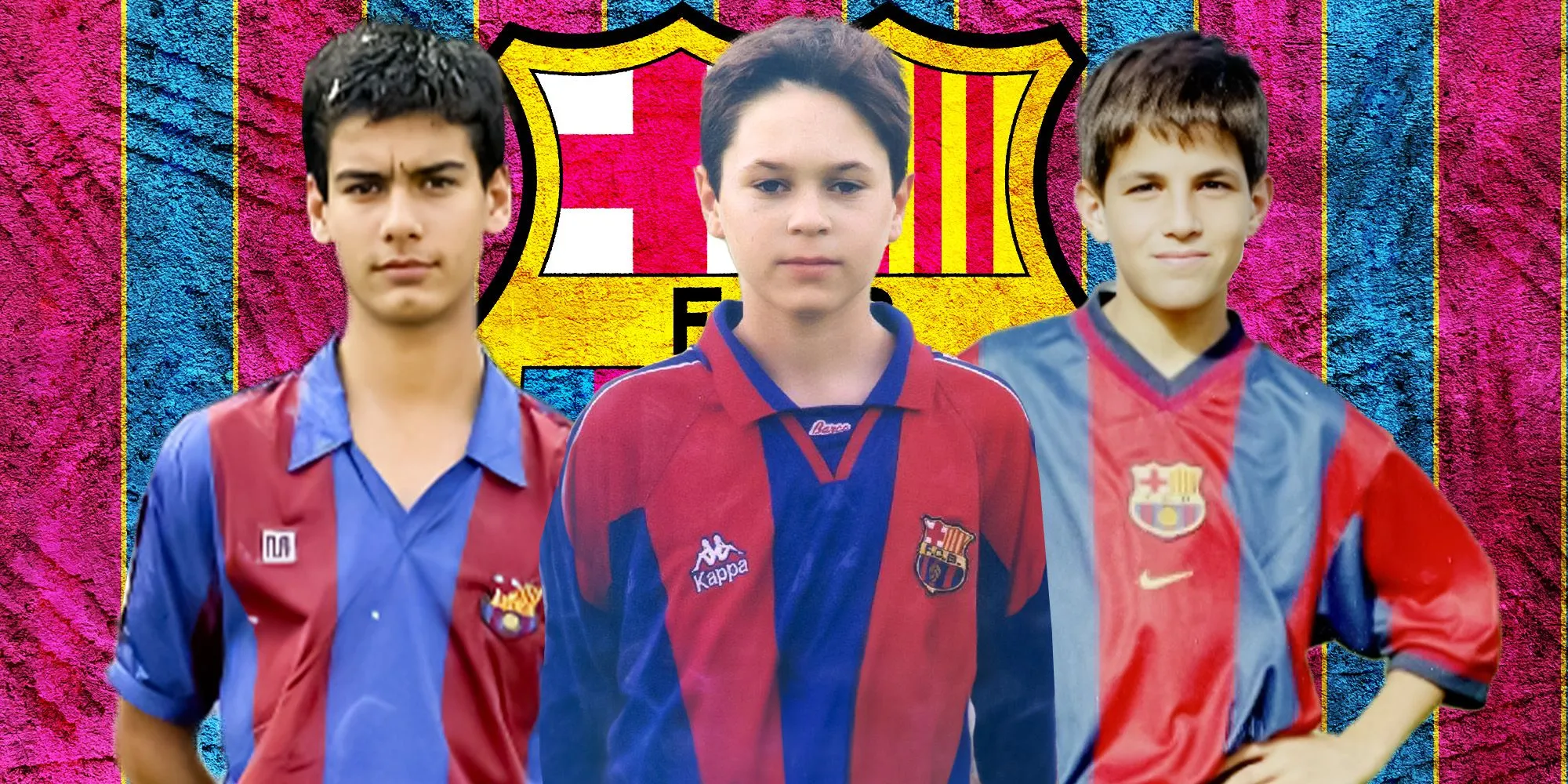Pep Guardiola, Andres Iniesta và Cesc Fabregas thời trẻ tại La Masia Barcelona