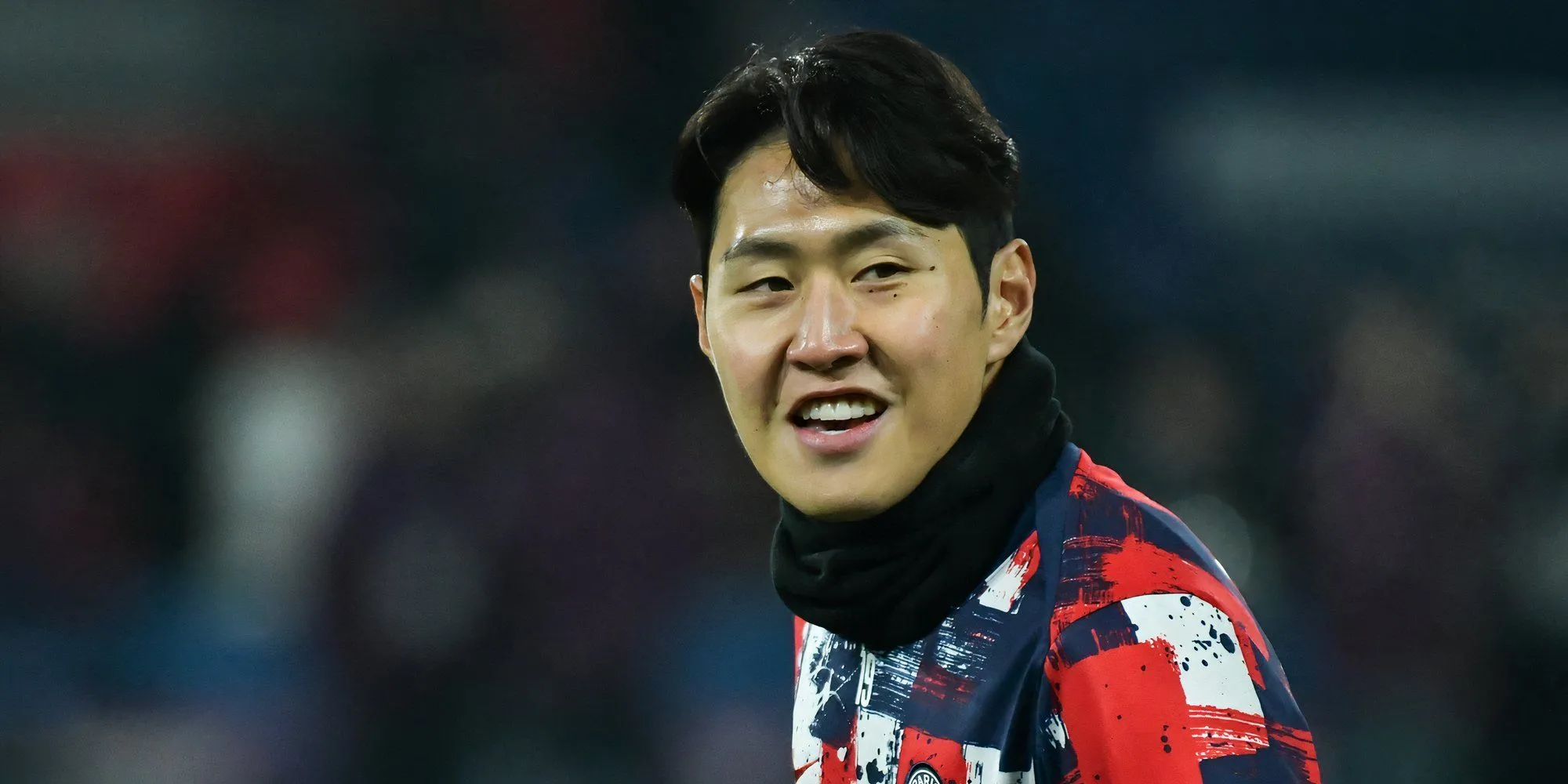 Tiền vệ Lee Kang-in trong màu áo PSG, cầu thủ đang được Crystal Palace quan tâm