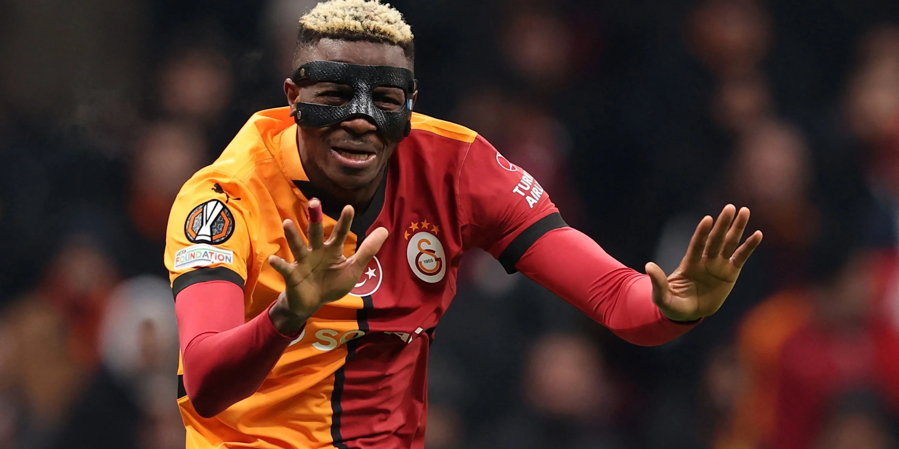 Victor Osimhen trong màu áo Galatasaray mùa giải 2024/25