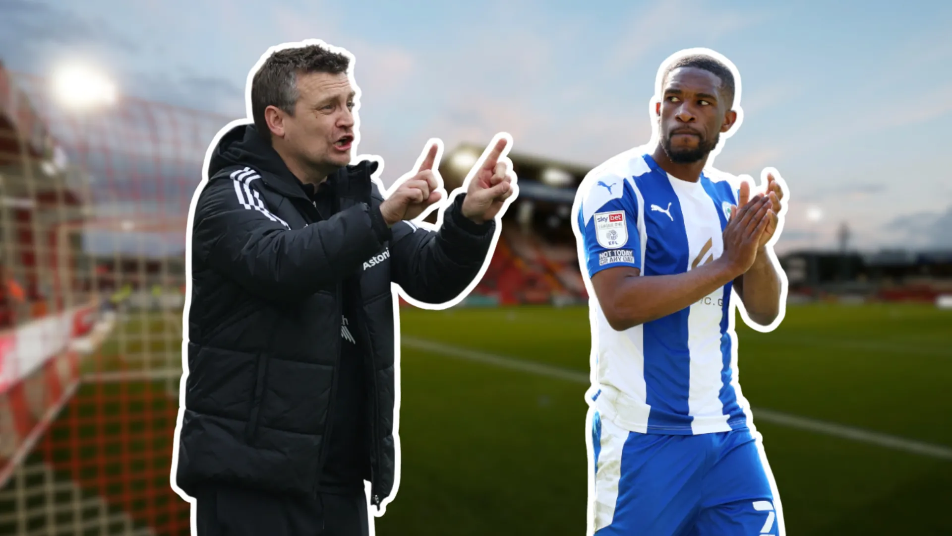 Tendayi Darikwa và Michael Skubala tại Lincoln City