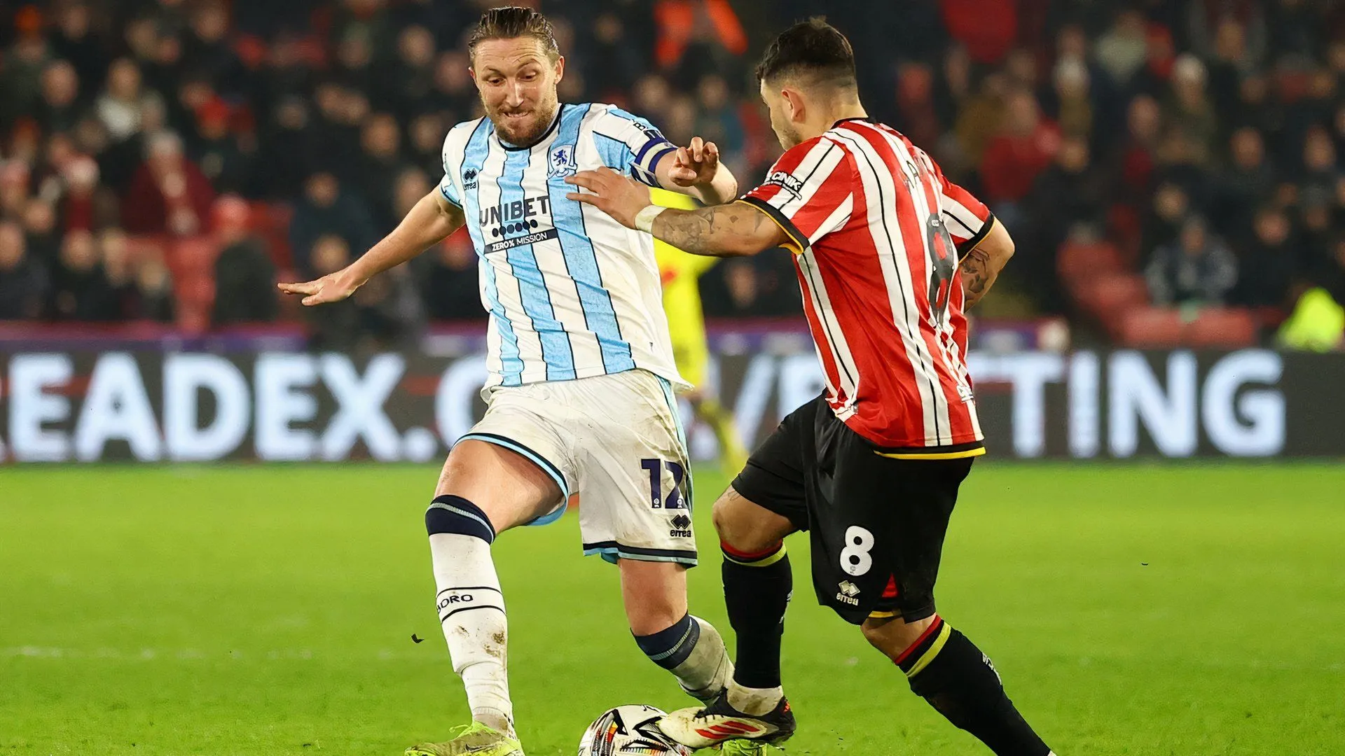 Luke Ayling của Middlesbrough trong một trận đấu tại Giải Hạng Nhất Anh