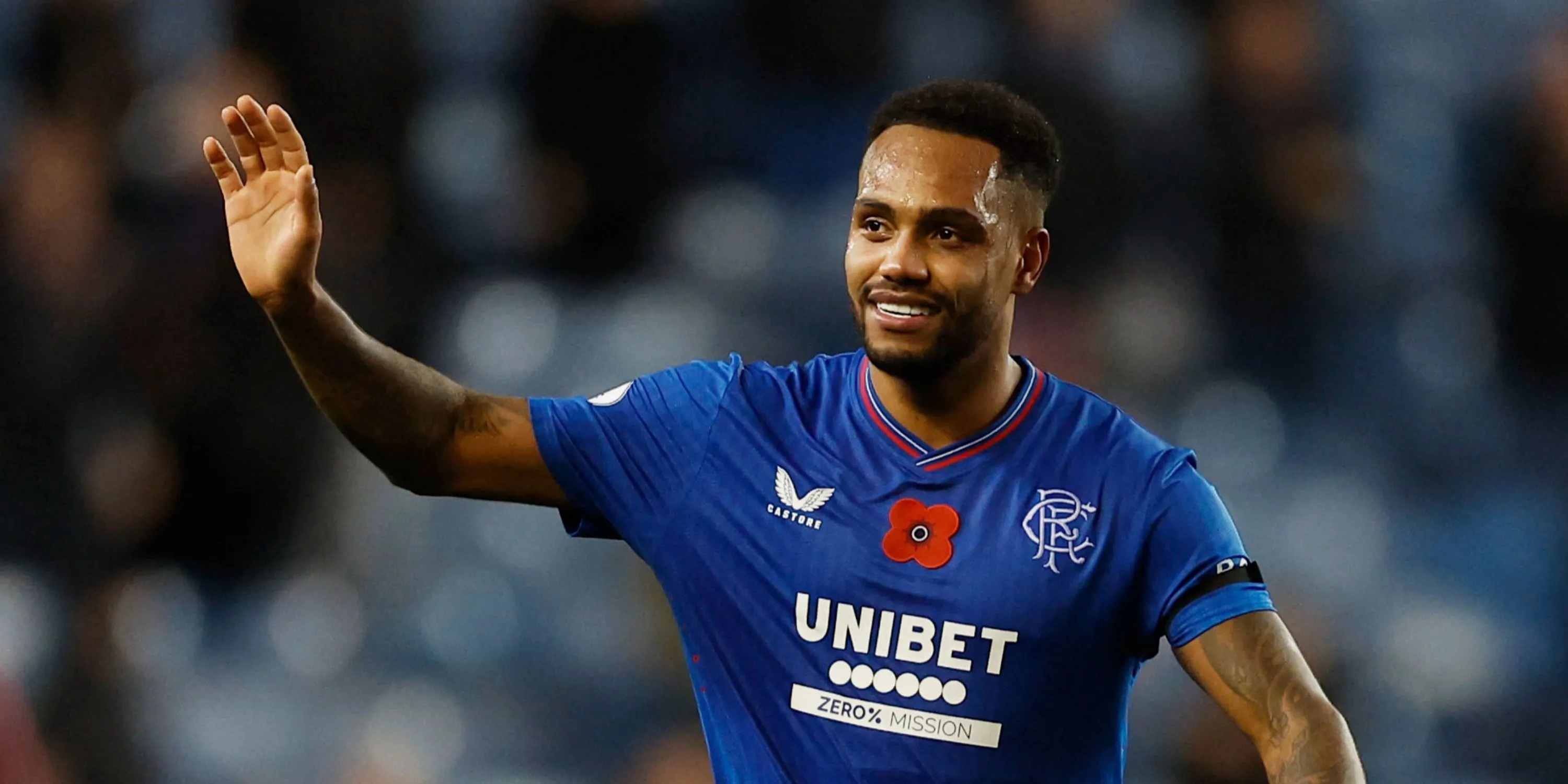 Tiền đạo Danilo của Rangers thi đấu tại Scottish Premiership