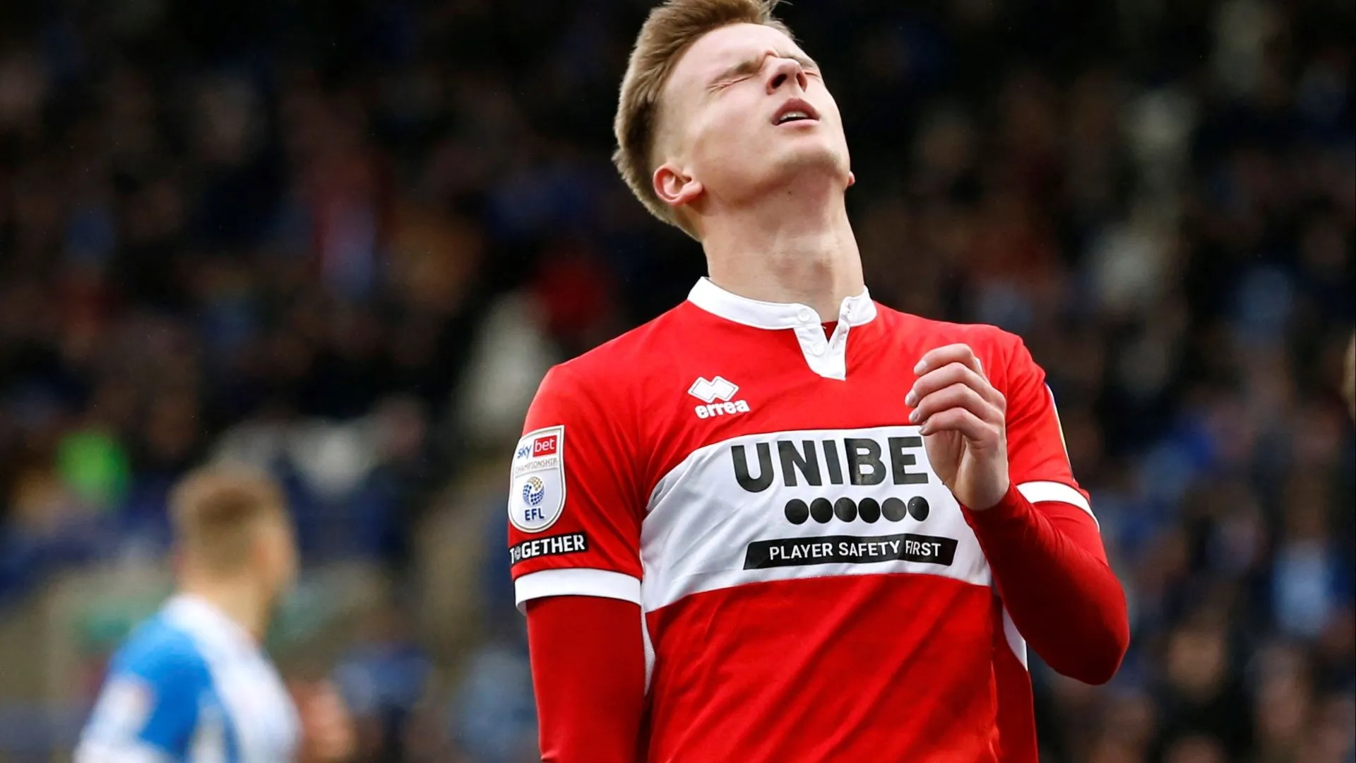 Tiền đạo Marcus Forss trong màu áo Middlesbrough