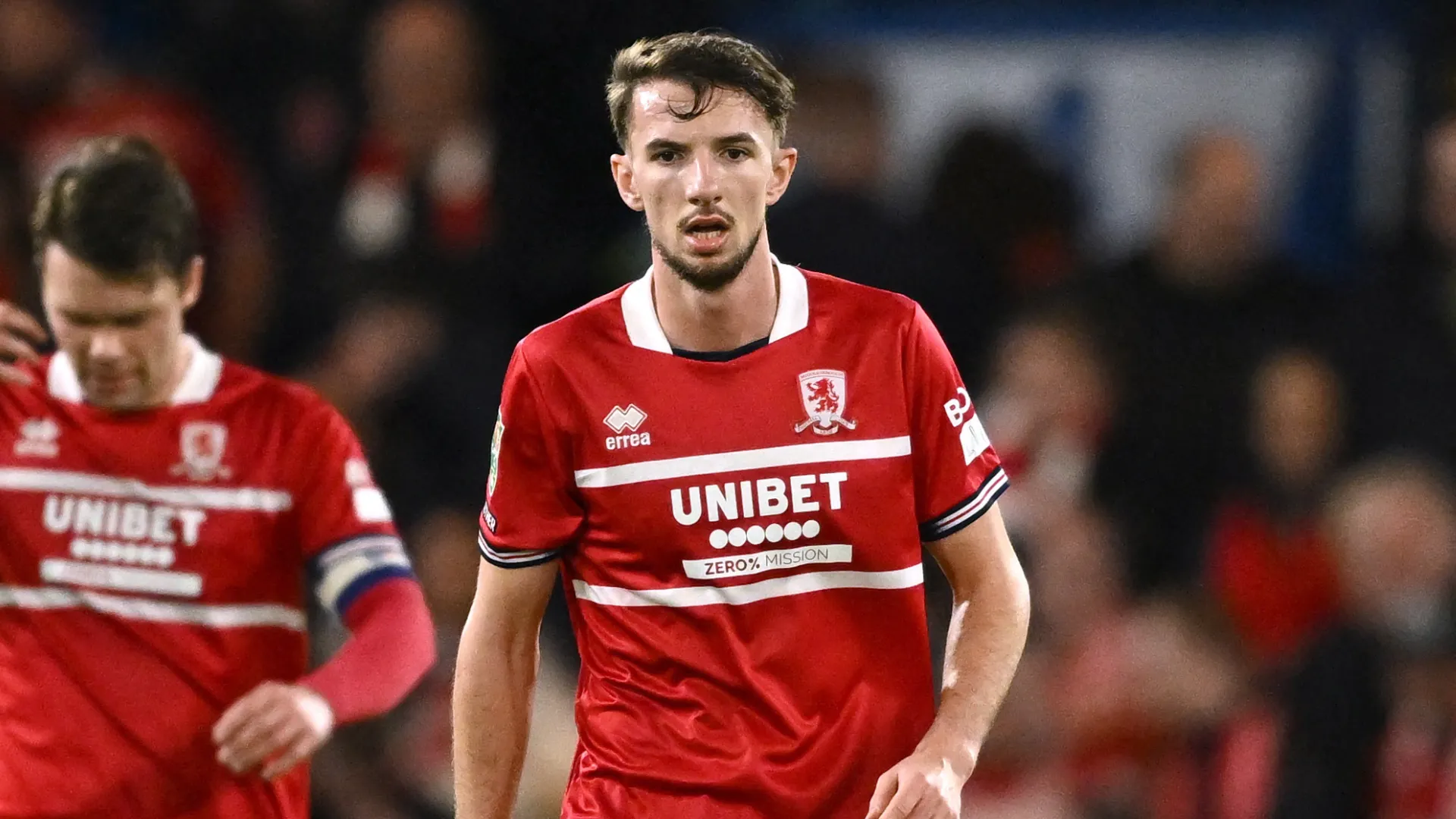 Tiền vệ Dan Barlaser trong đội hình Middlesbrough